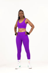 Purple The Emperor Sports Bra