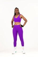 Purple The Emperor Sports Bra
