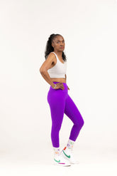 Purple Emperor High Waist Legging
