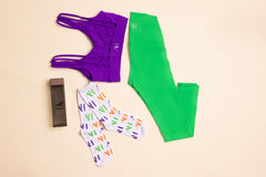 Green Emperor High Waist Legging