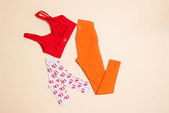 Red The Emperor Sports Bra