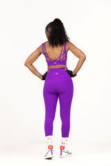 Purple Emperor High Waist Legging