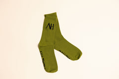 Active and Healthy Socks-Olive Green